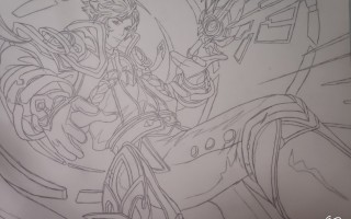 王者荣耀阿轲ai绘画，王者荣耀阿珂绘画